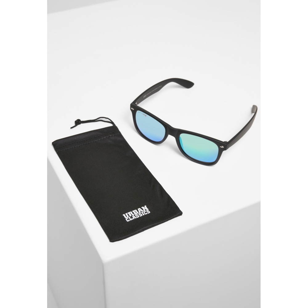 Urban Classics - Sunglasses Likoma Mirror UC black/green one size Des lunettes de soleil - Noir
